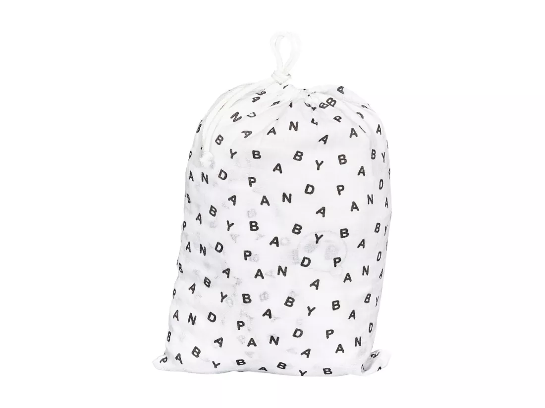 Lot de 2 draps housse bébé en coton bio blanc