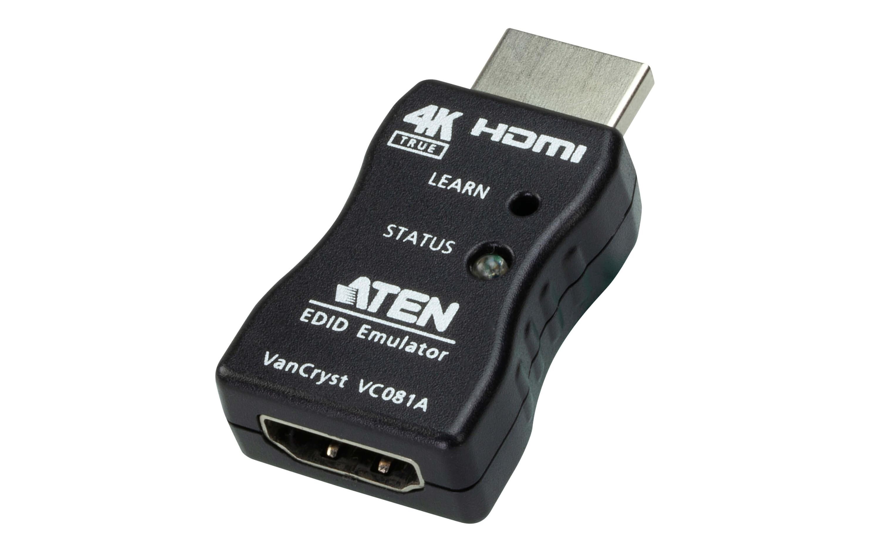 Adapter VC081A HDMI - HDMITrue 4K HDMI EDID Emulator Adapter