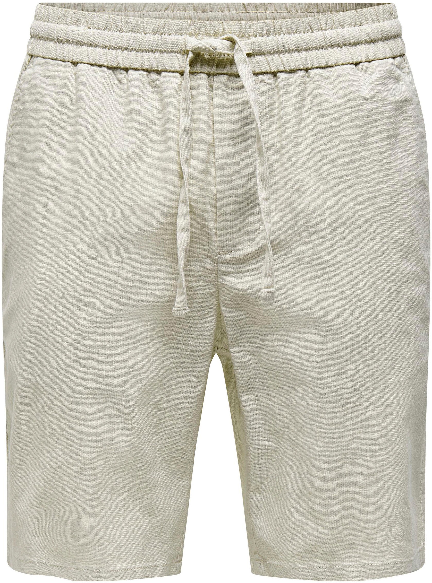 ONLY & SONS Shorts »ONSLINUS 0007 COT LIN SHORTS NOOS«