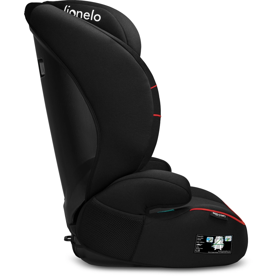 lionelo Kindersitz Lars i-Size Sporty Black Red
