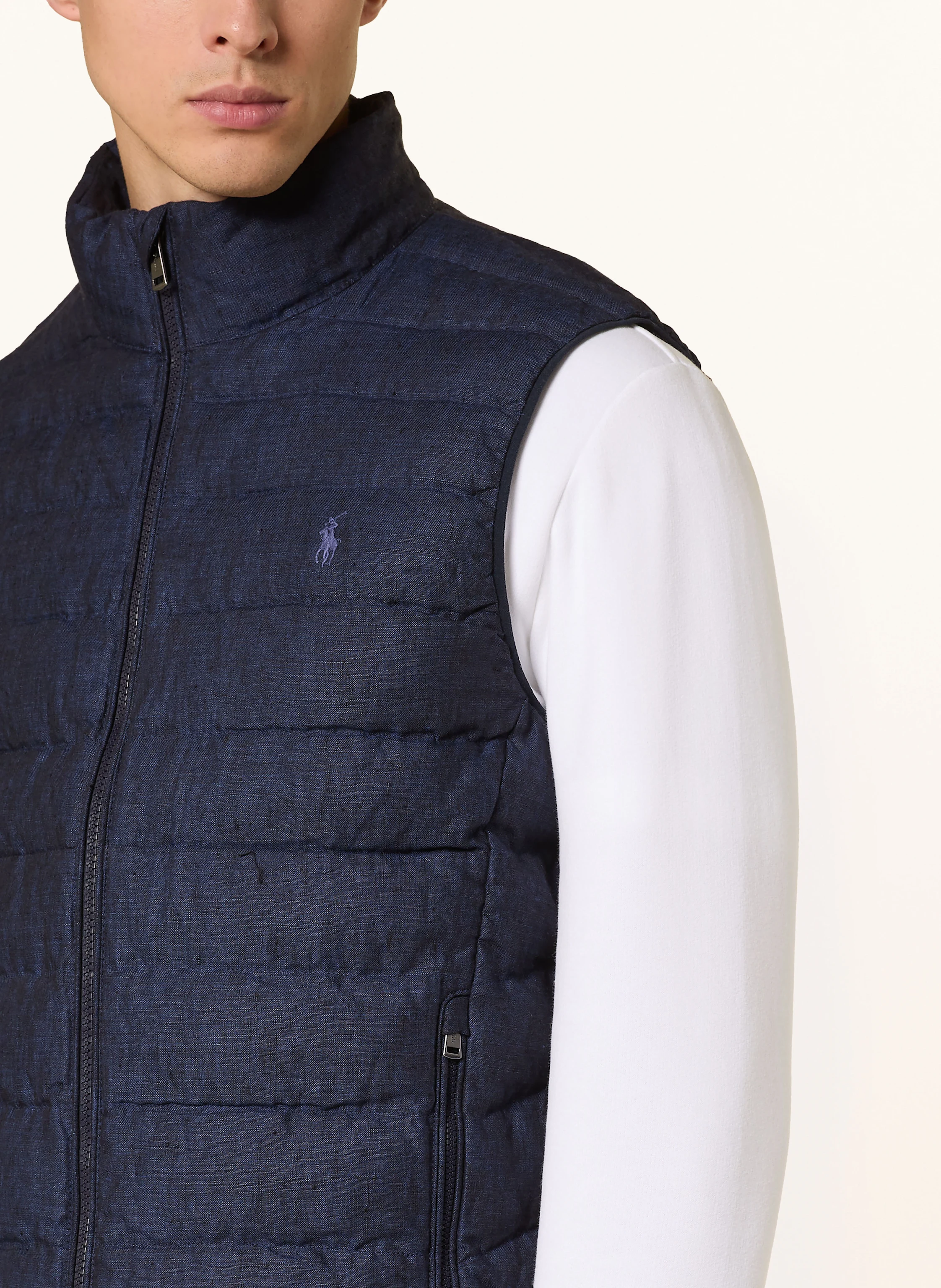 POLO RALPH LAUREN Steppweste aus Leinen