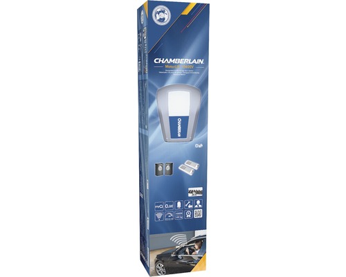 Chamberlain ML1040EV garagedeuropener voor 13,5 m² deuroppervlak inclusief 4-kanaals afstandsbediening en infraroodfotocel