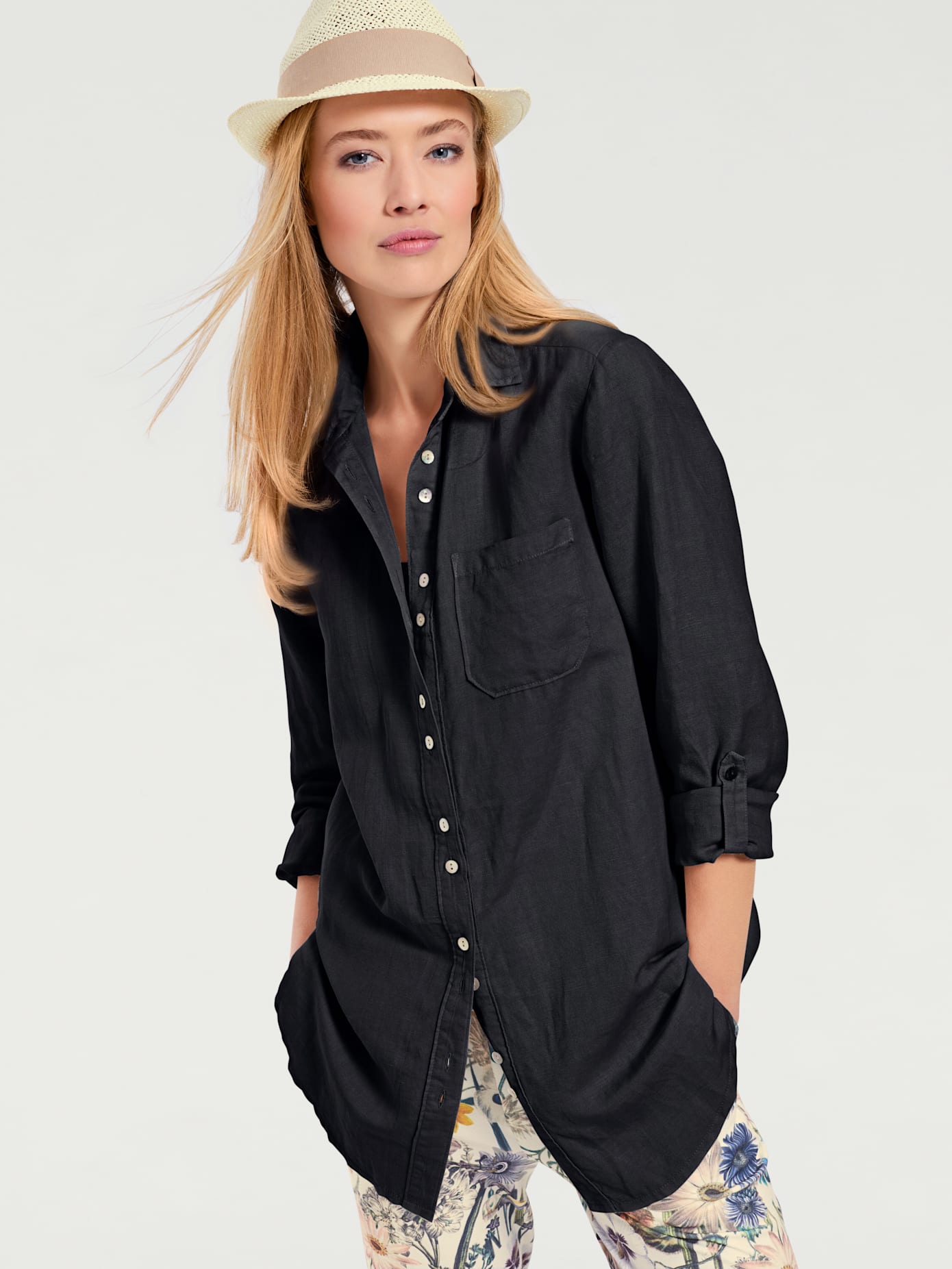 Chemisier long look tendance