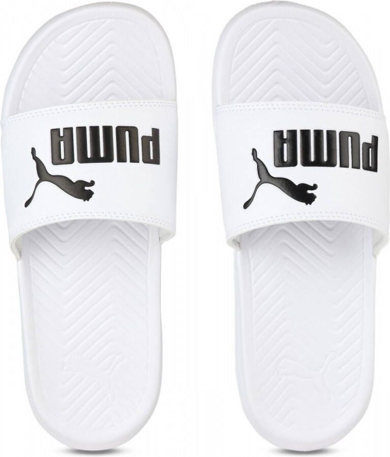 Puma Pop Cat Slippers en Sandalen White Synthetisch Foot Locker