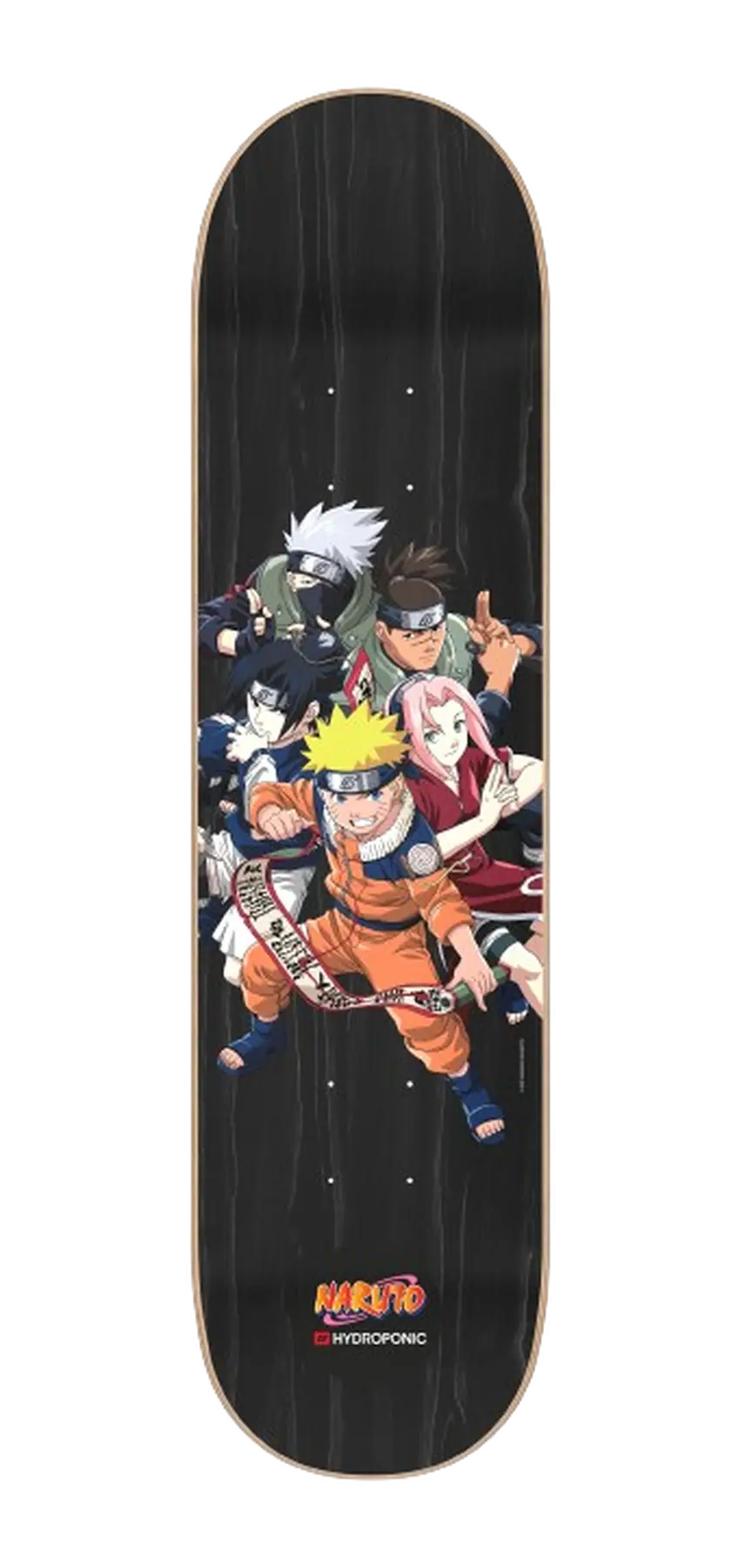 Hydroponic X Naruto Leaf Village Skateboard Deck | SkatePro