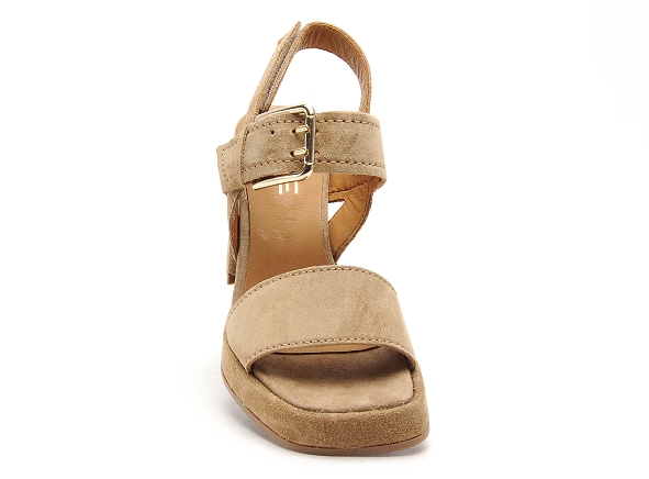 Alpe nu pieds talons femme 2572 marron