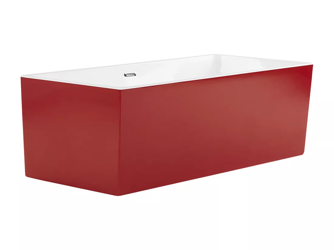 Baignoire îlot rouge 170 x 81 cm RIOS