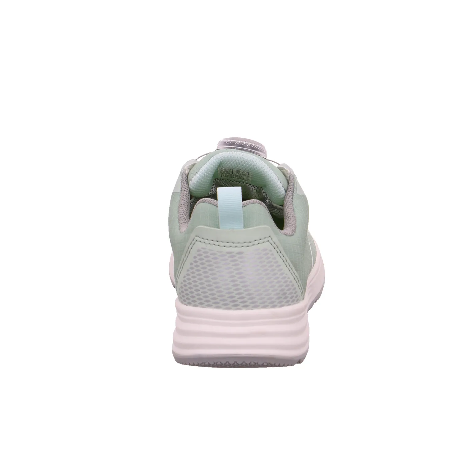 VADO Mädchen-Halbschuh Klett Pastelgrün Textil  Sneaker Outdoor