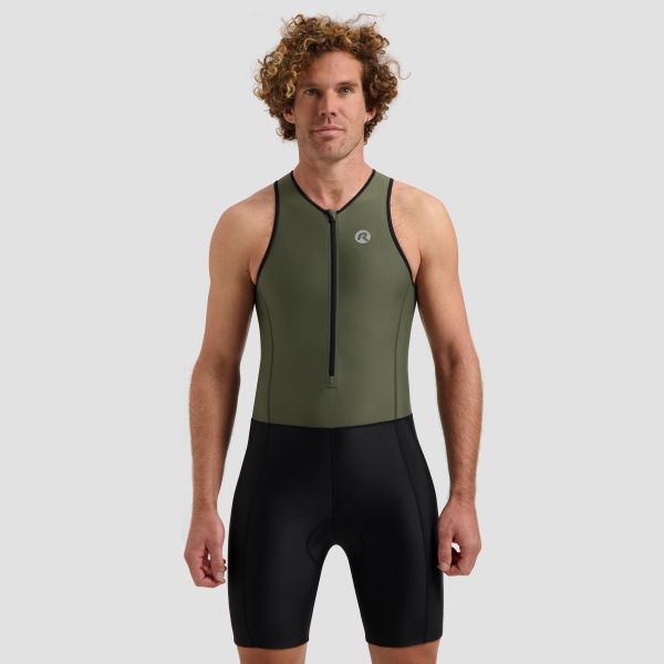 Rogelli Florida Triathlon Dragt, Green/Black