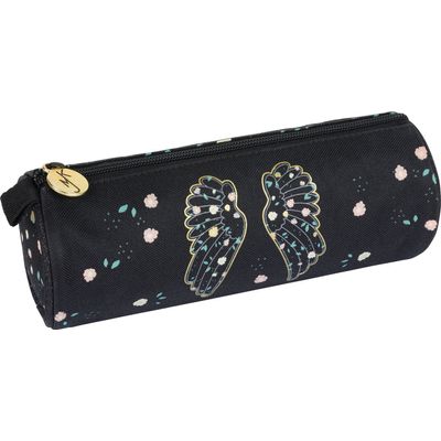 Trousse ronde Little Karl Marc John - 1 compartiment - noir - Oberthur