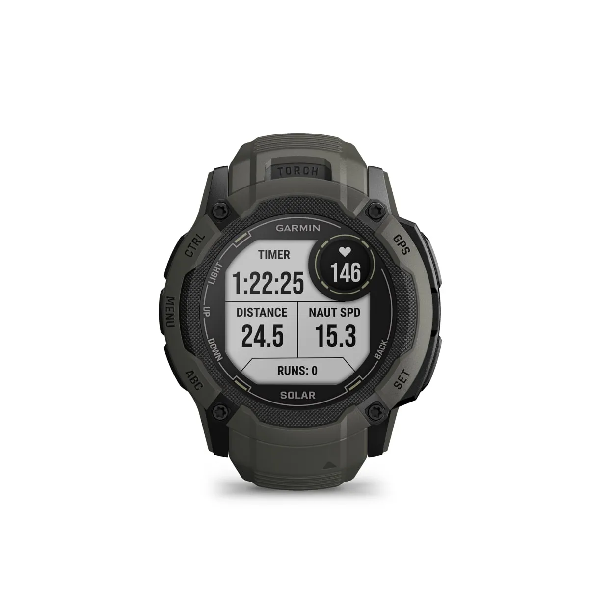 Garmin Instinct 2X Solar Moss