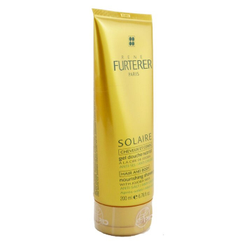 Rene Furterer Rene Furterer Solaire Gel de Duș Nutritiv cu Cearã de Jojoba (Pãr și Corp) 200ml/6.76oz