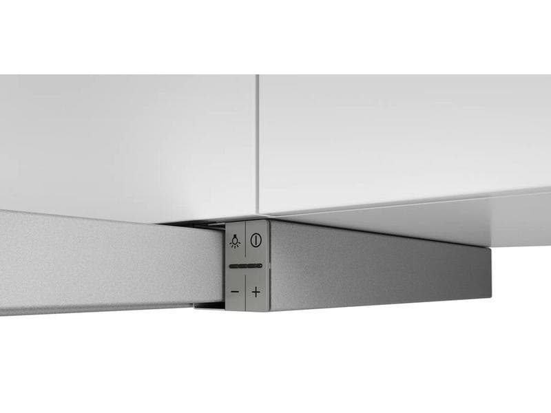 Bosch Flachschirmhaube DFM064A51C 4 Stufen Teleskop-Dunstabzugshaube für den Einbau in einen 60 cm breiten Oberschrank