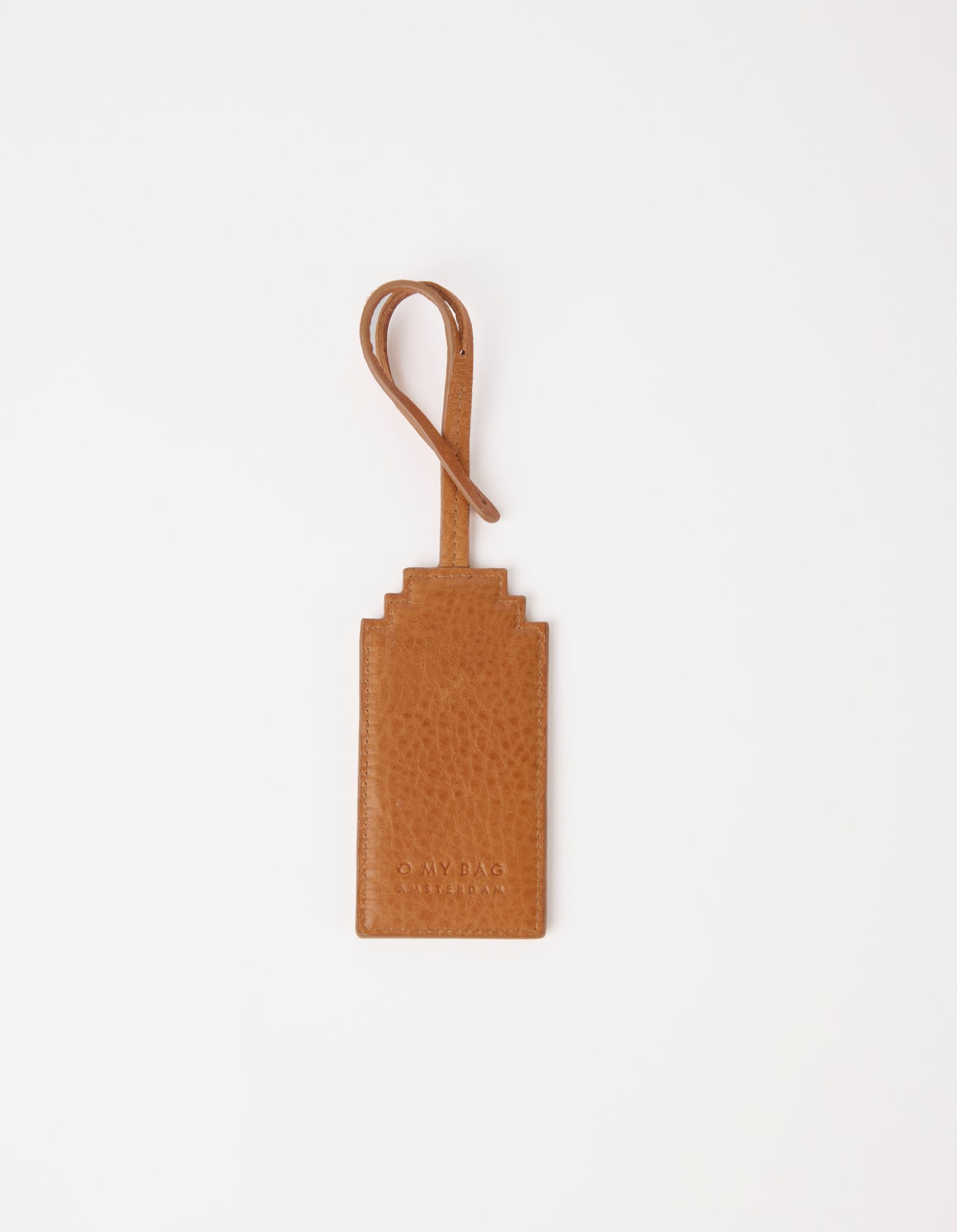 Amsterdam Bag Charm - Wild Oak Soft Grain Leather