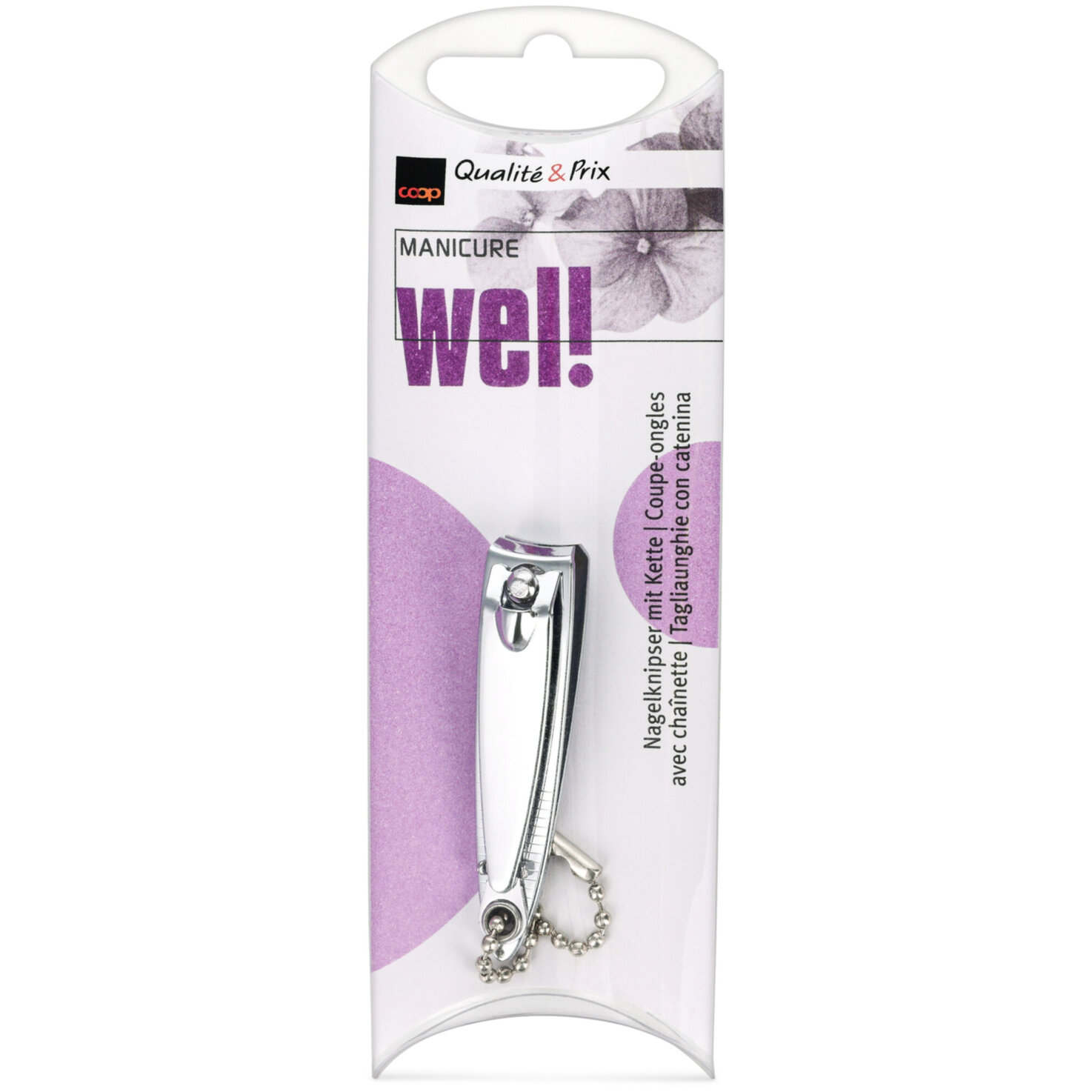 well Nagelknipser mit Kette