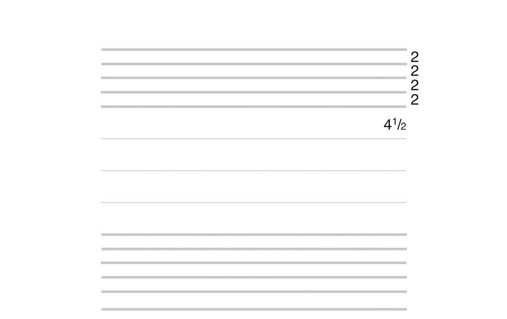 Schulheft A5, Liniert, Grün/WeissNotenheft Grün