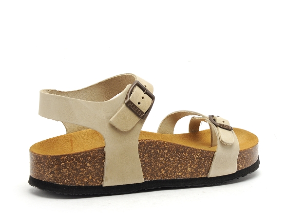 Plakton nu pieds plats femme cp zomba beige