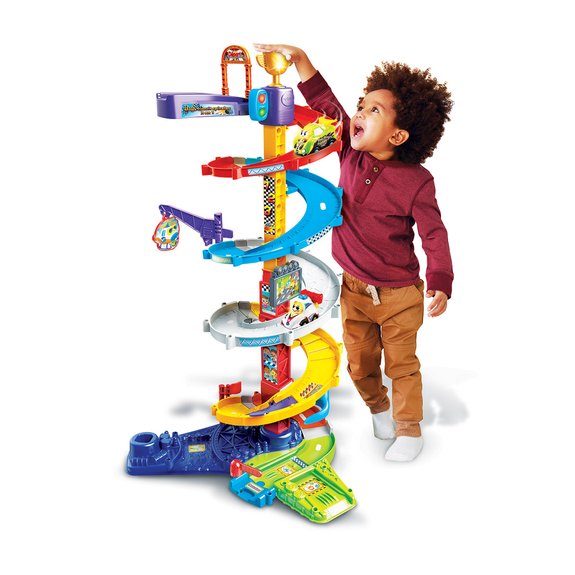 Tut Tut Bolides : Méga circuit spirales 2 en 1