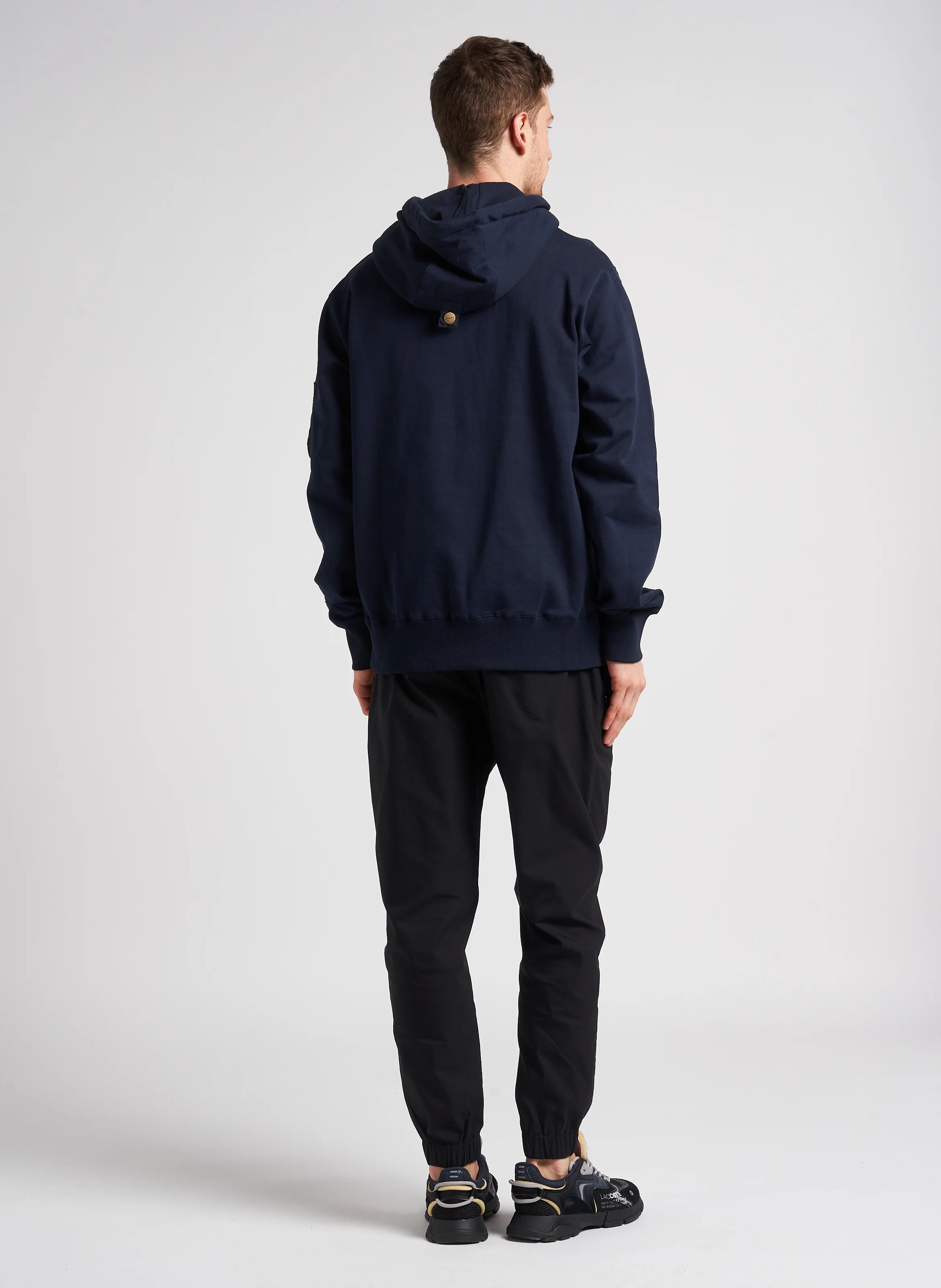 RANGER - Veste bombers à capuche en coton | Bleu