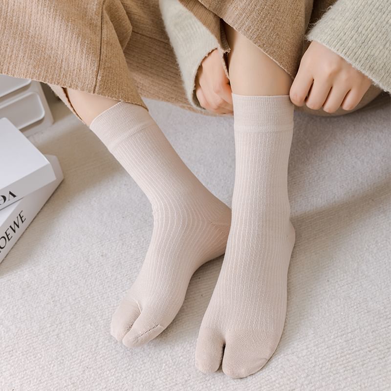 Cloudrelf - Split Toe Crew Sokken / Set