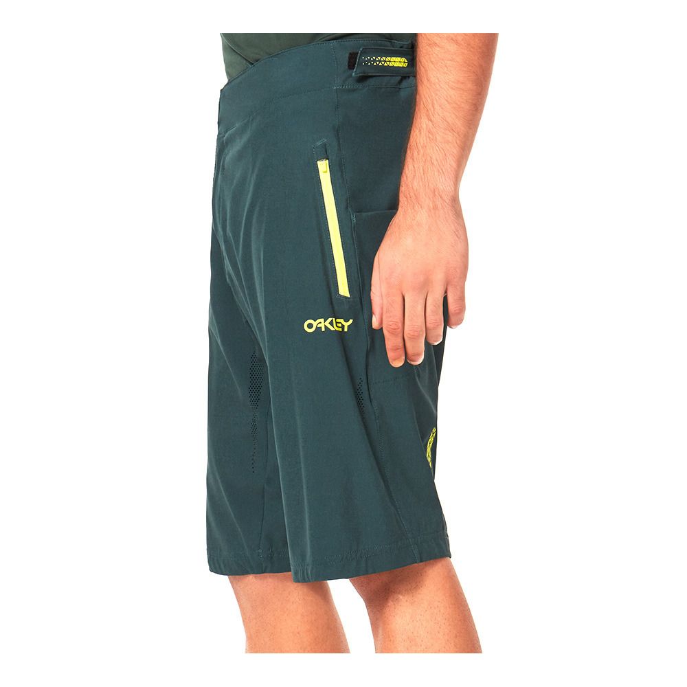 Oakley REDUCT BERM - Short 2 en 1 Homme hunter green (helmet)