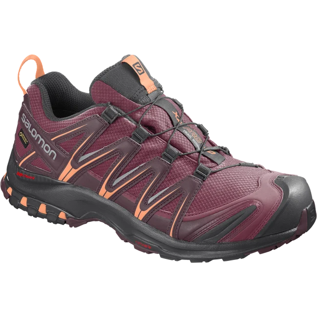 XA PRO 3D GORE-TEX  Trailrunning-Schuhe Damen Rhododendron/WineTasting/Cantaloupe