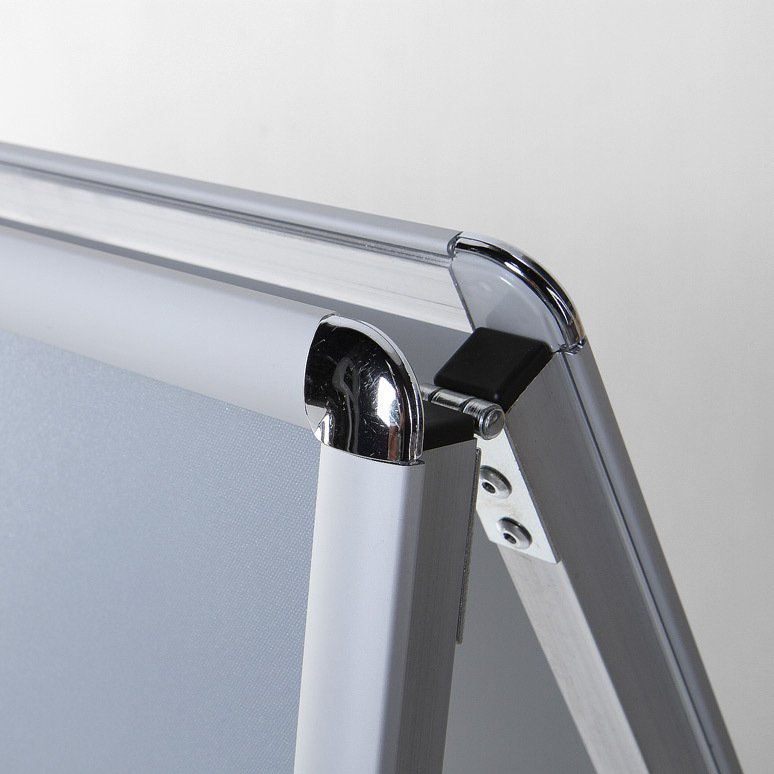 Présentoir sur pied design standard double face