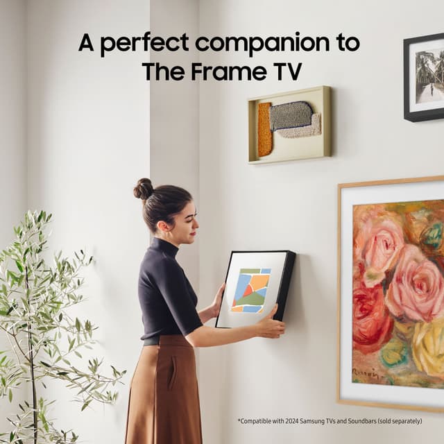 Samsung HW-LS60D Music Frame smarthøjttaler (sort)