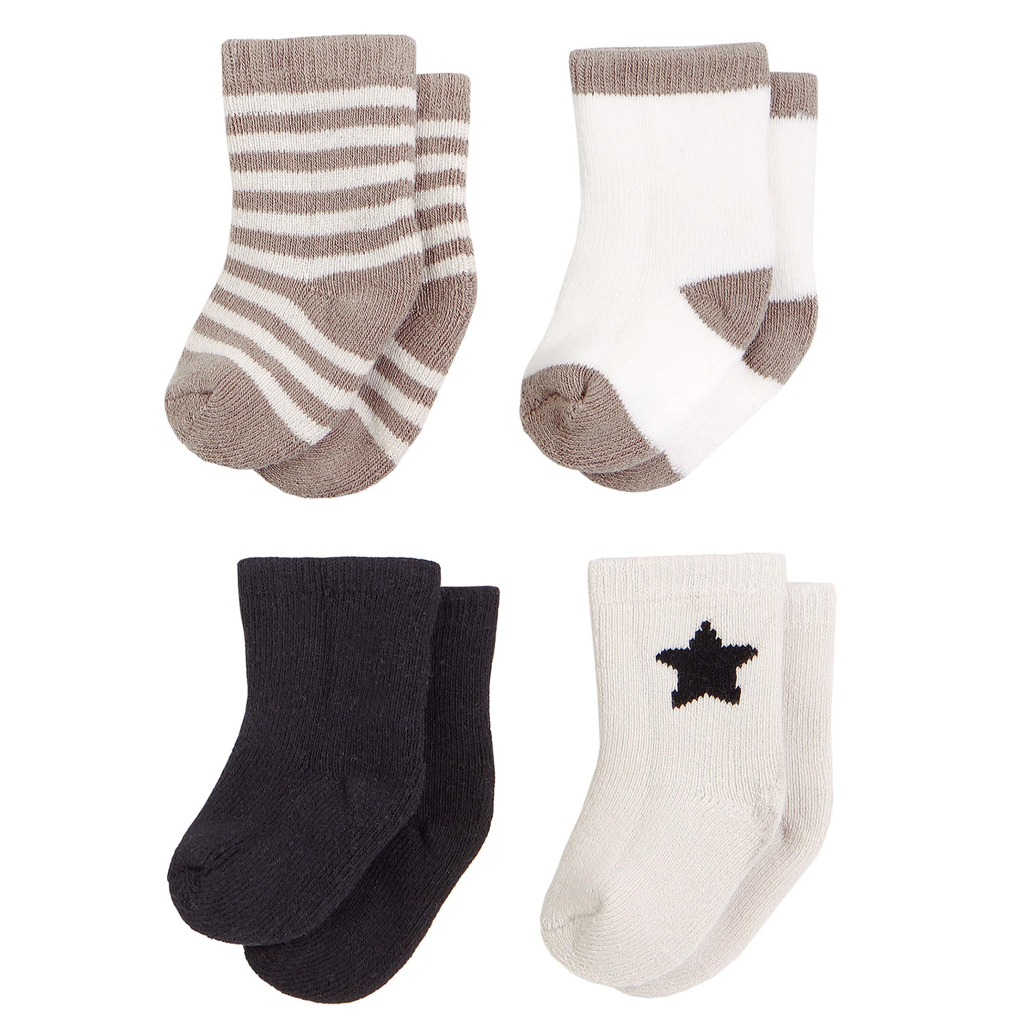 Petit Lem Ensemble de 4 Bas Moutons 0-6m