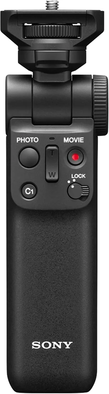 Sony GP-VPT2BT - Støttesystem - skyde greb / mini tripod - for Sony ZV-1; Cinema Line ILME-FX3; VLOGCAM ZV-1G; a7 IV; a7C; a7s III; a9 II
