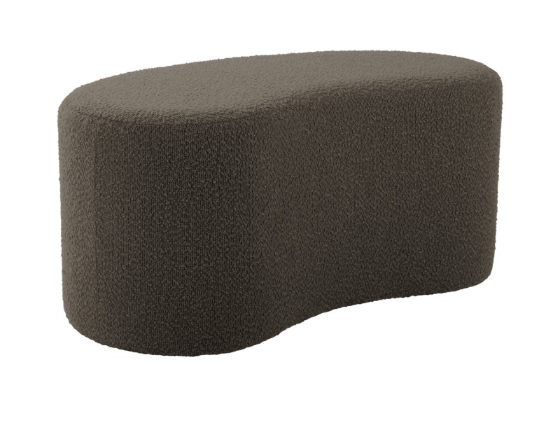 Pouf Ada Wave LM2175TP Taupe grey