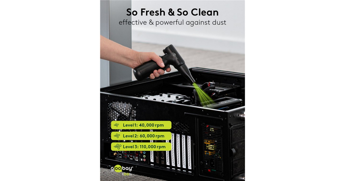 goobayAir Duster Advanced blazer  (Zwart)
