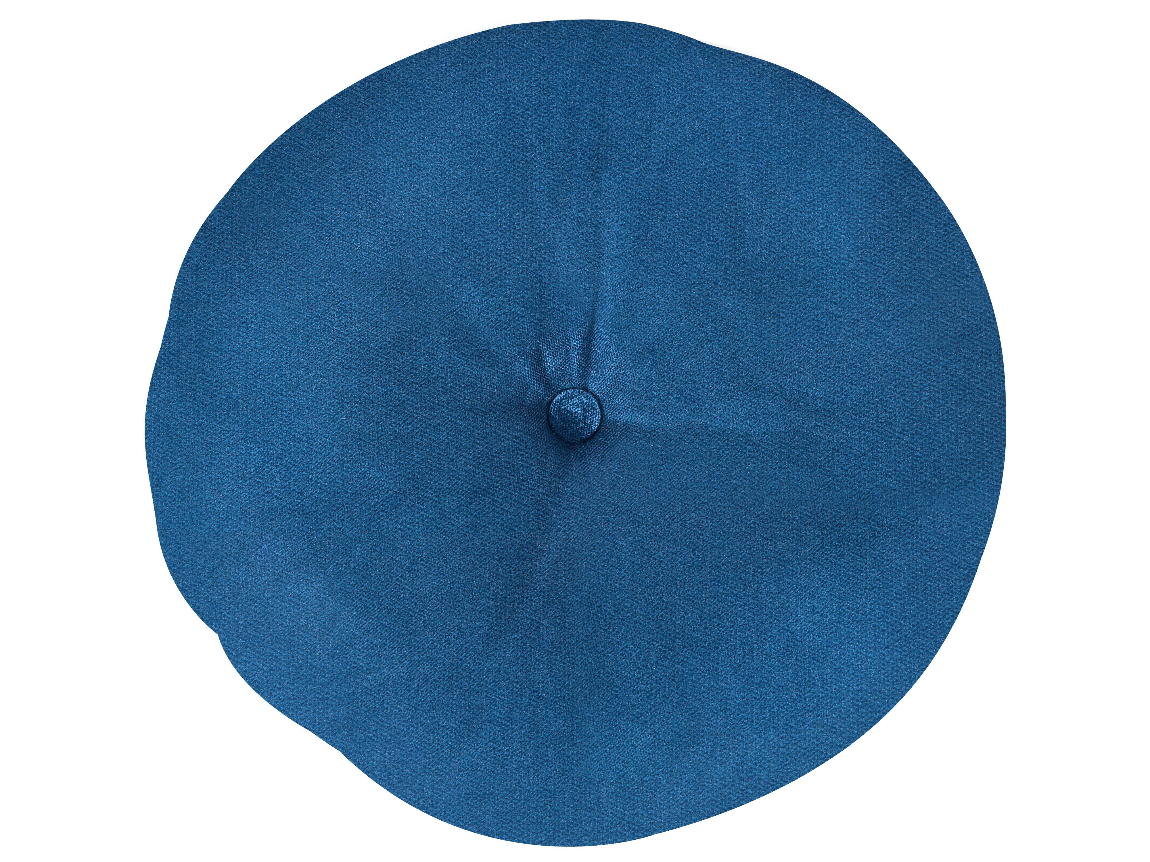 Bank 2-zits SKIEN Fluweel Marineblauw