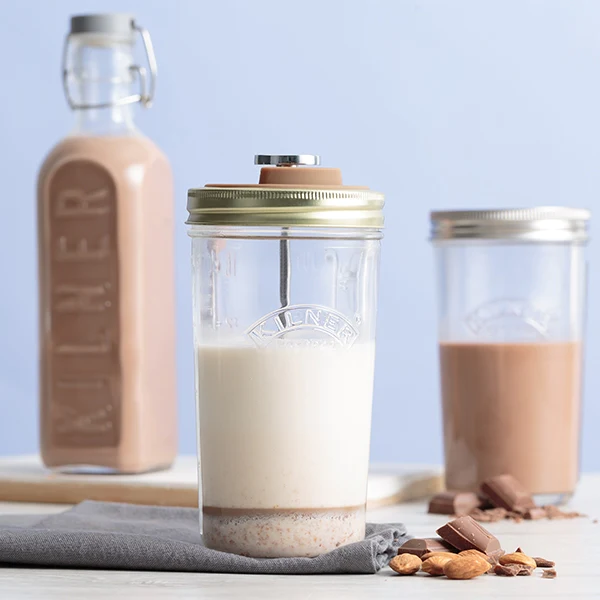 Kit de fabrication de lait végétal 2 x 0,5 L Kilner Kilner
