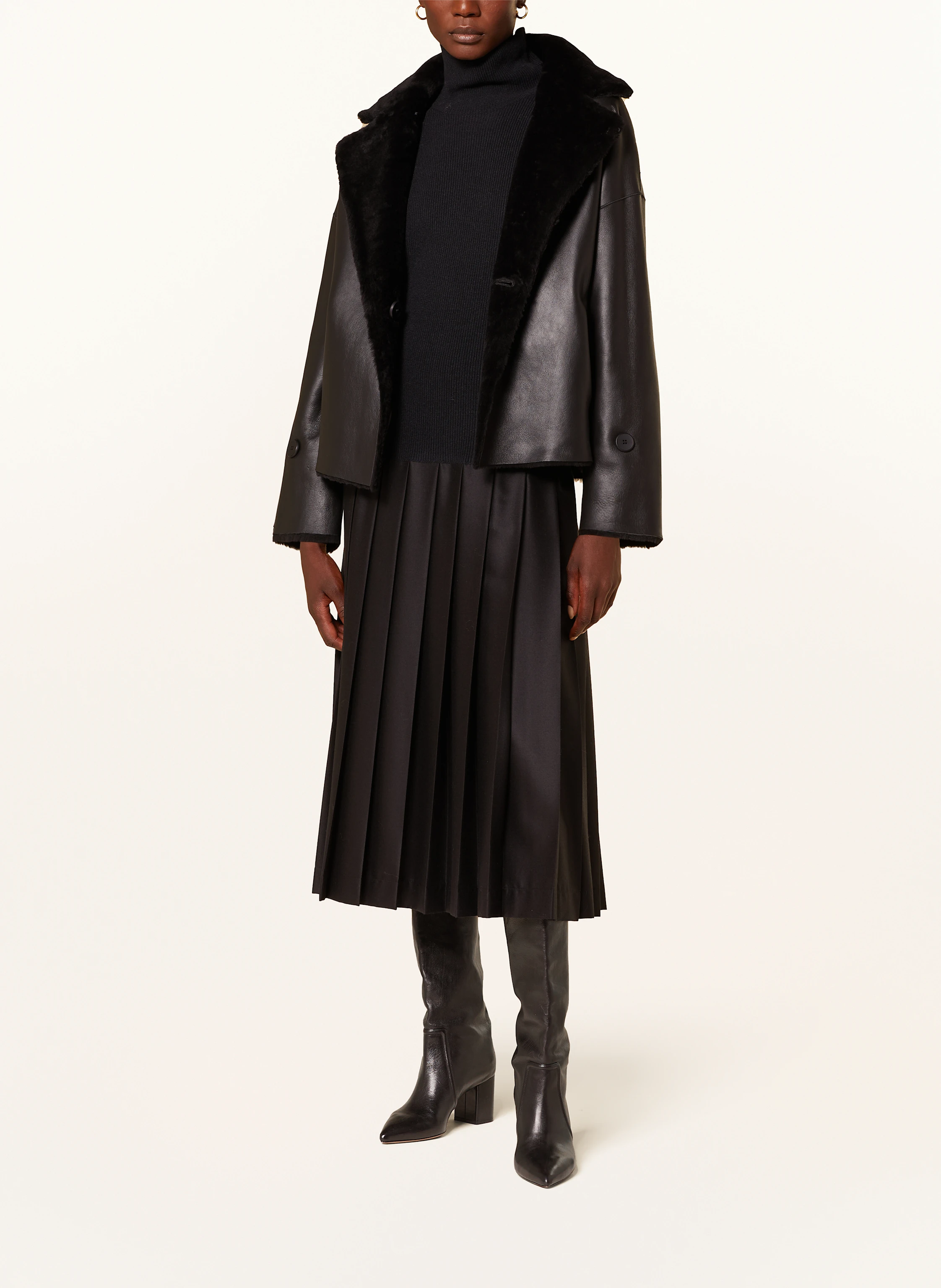 manzoni 24 Lederjacke zum Wenden
