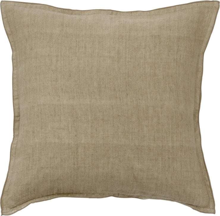Bungalow Cushion 50x50cm Linen Khaki Khaki