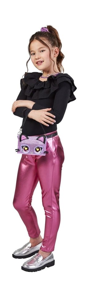 Purse Pets - Glitter Håndtaske- Kitty