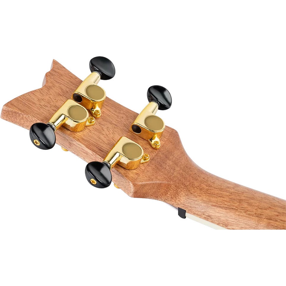Ortega RUEL-MRD Element Series Concert Size Ukulele Metallic Red concert ukelele met gigbag
