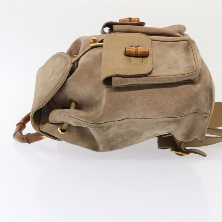 Gucci Vintage Gucci Bamboo Beige