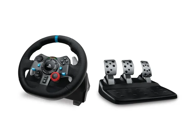 Logitech® | G29 Driving Force - Rat og pedalsæt - kabling - for; Sony PlayStation 3/4/5