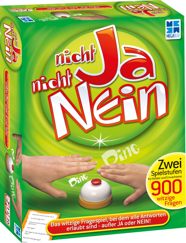 Megableu 678450 - Nicht Ja, nicht Nein, für 2-7 Spieler, ab 7 Jahren