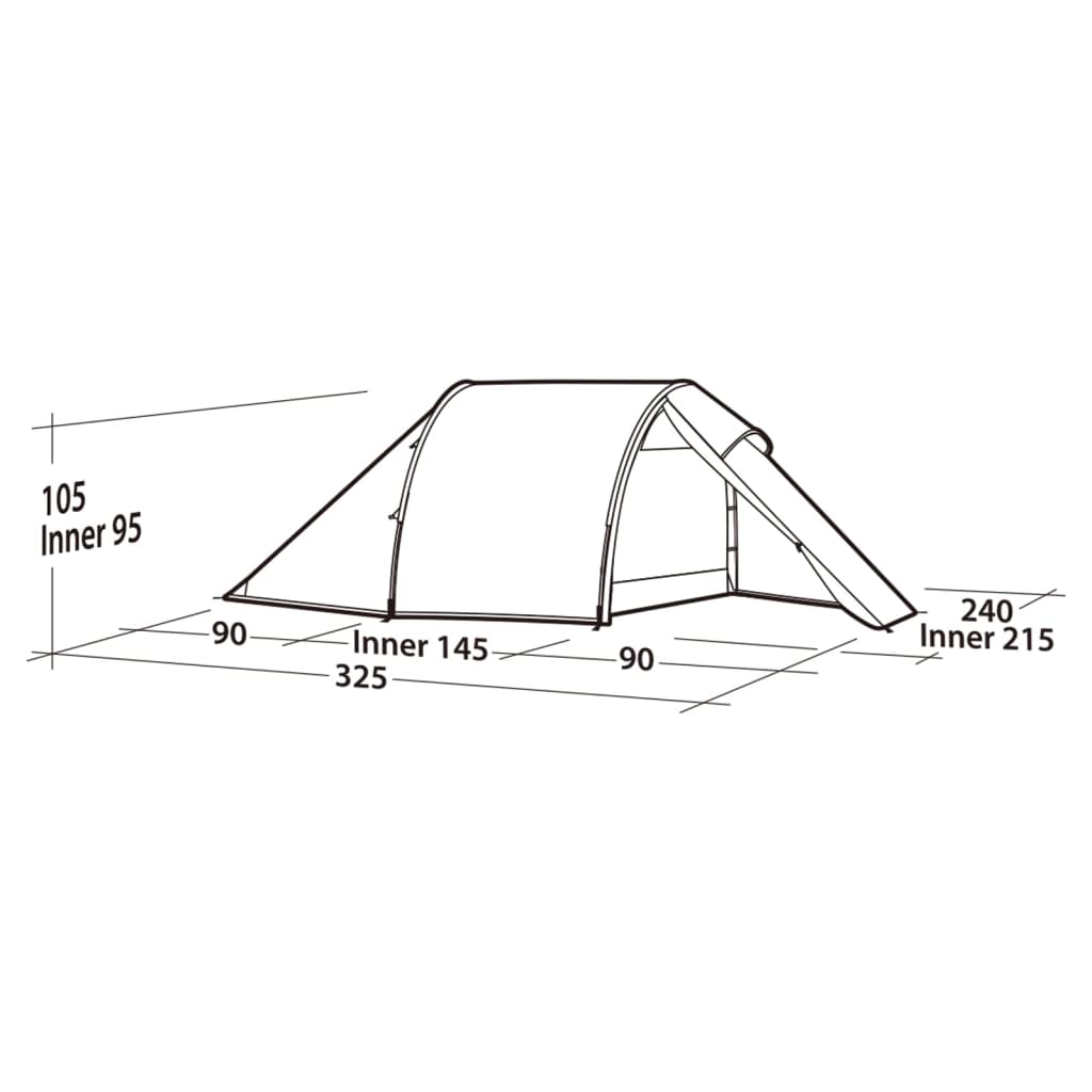 Barraca de acampamento fácil