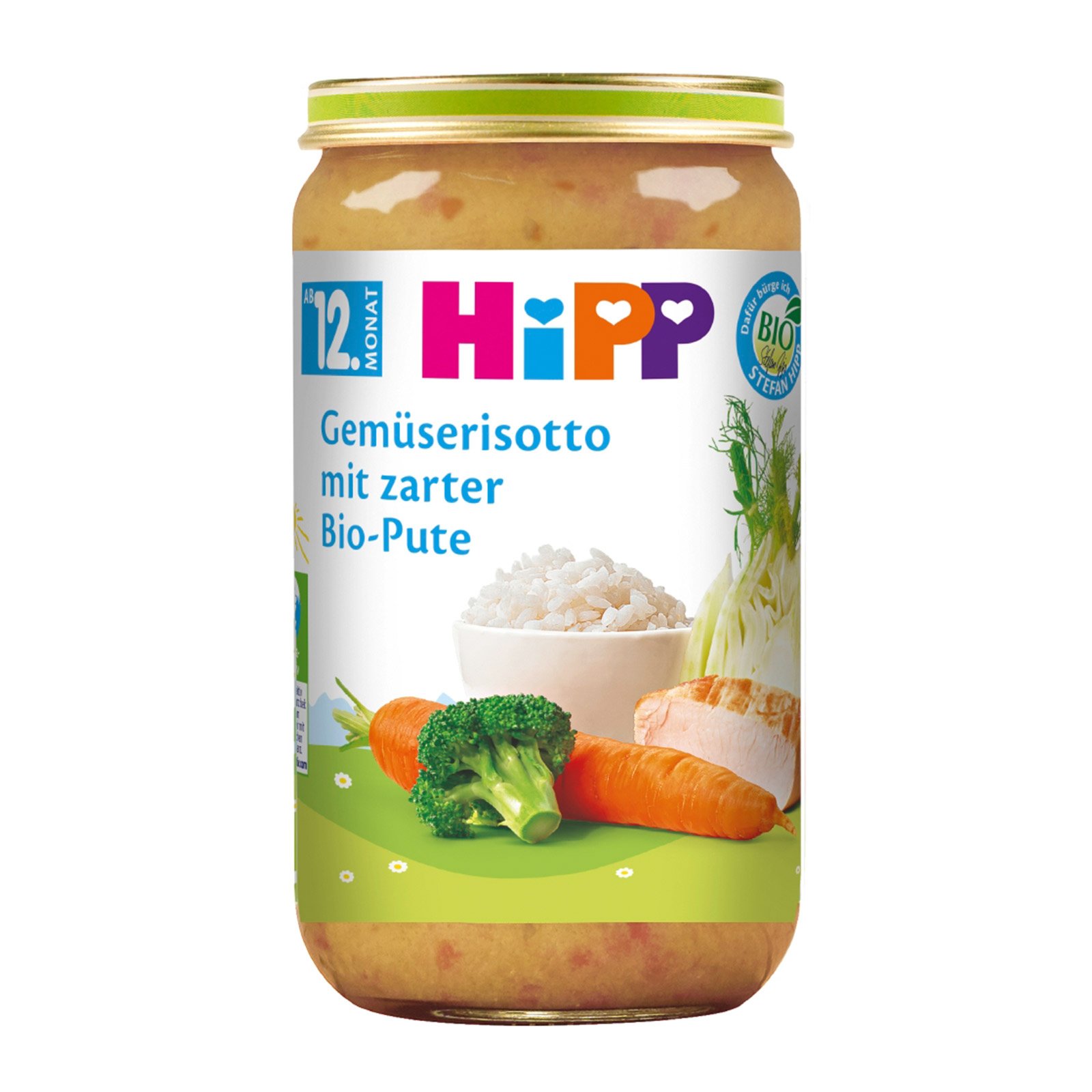 Hipp Gemüserisotto mit zarter Bio-Pute