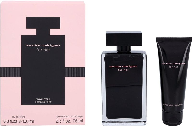 Narciso Rodriguez for Her Geschenkset - Eau de Toilette + Bodylotion