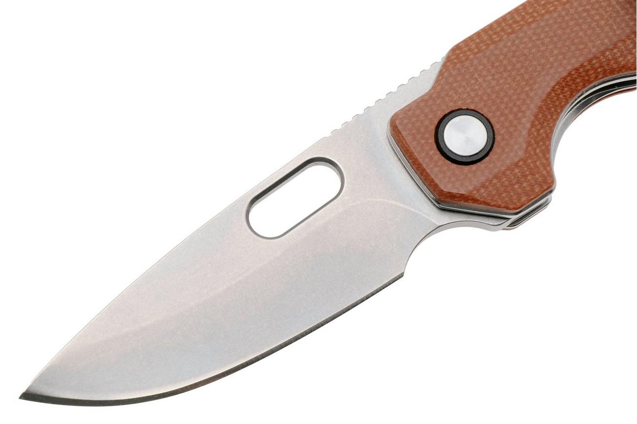 Rough Ryder RR2706 Stonewashed D2, Brown Micarta, zakmes