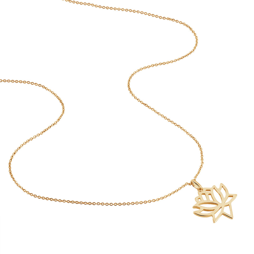 Collier Fuji Plaqué Or Jaune