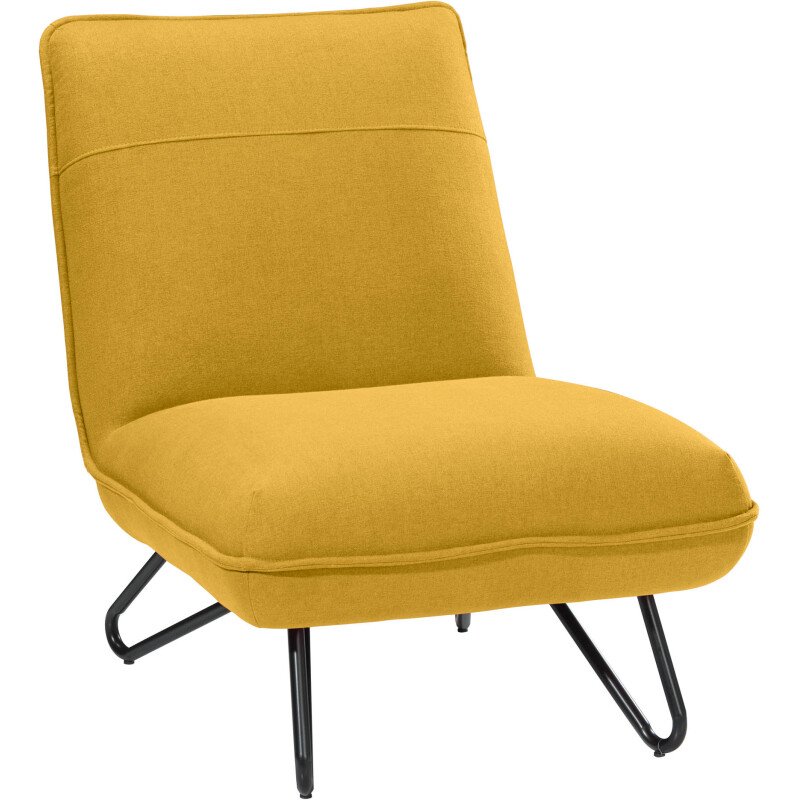 Chauffeuse Bruneau Max- tissu - pieds métal