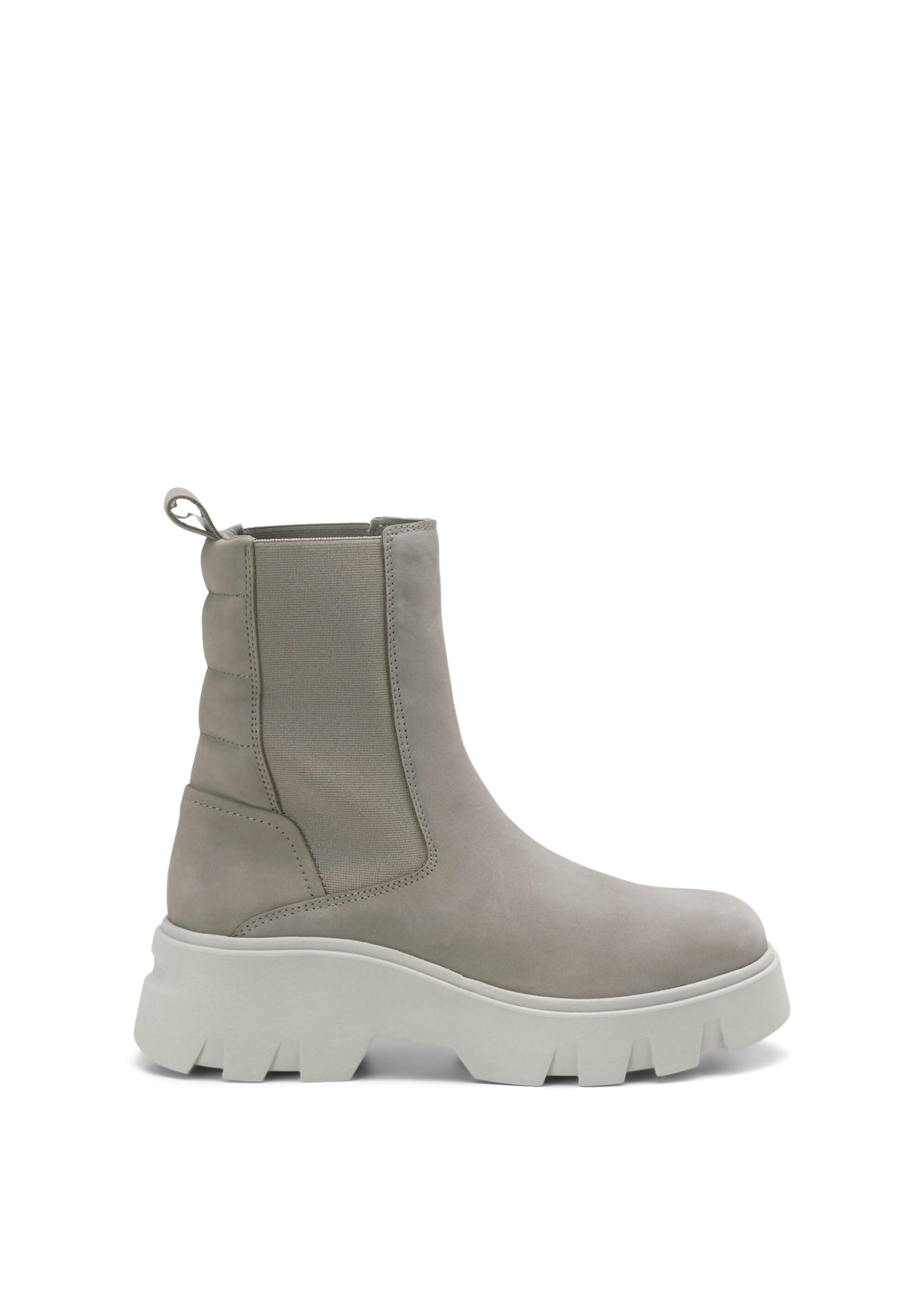 Chelsea-Boot aus feinem Nubukleder