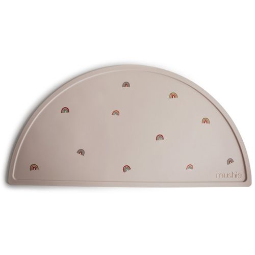 Mushie placemat rainbow