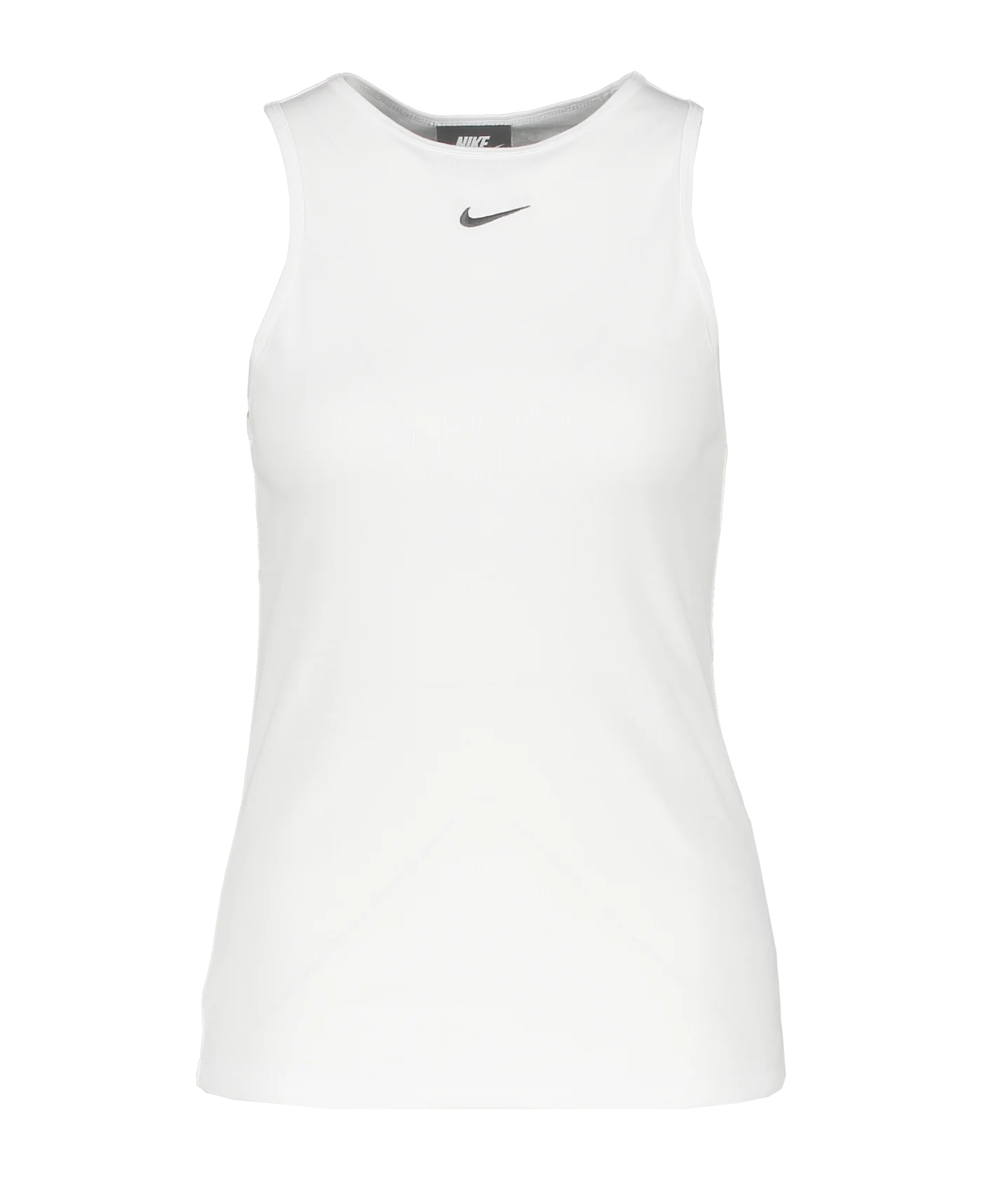 Nike Essential Tanktop Damen Weiss Schwarz F100